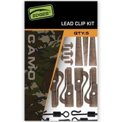 Fox Edges Camo Lead Clip Kit